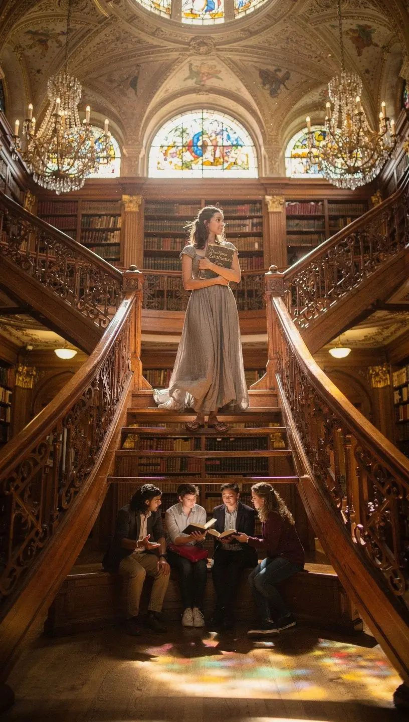 Detailní záběr na otevřenou knihu s citátem významného myslitele.